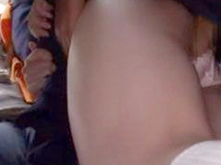 Japanese Schoolgirl's Erotic Plea Goes Unnoticed by Apathetic Subway Passengers as She Tempts Horny Voyeur