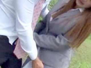 Boss's Surprise - Wet Panties in Public Leads to Fiery Office Fuckfest in Tokyo